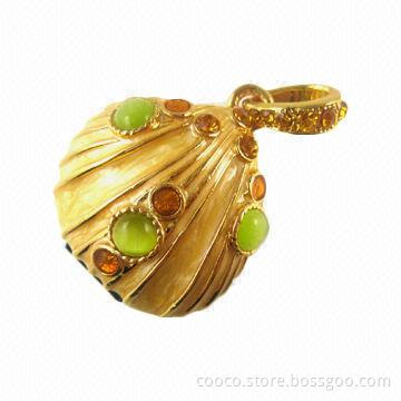 Jewelry USB Drive with 10-year Data Retention, Customized Specifications Welcomed